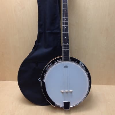 Caraya BJ004 4-String Mahogany Resonator Banjo + Free Gig Bag for sale