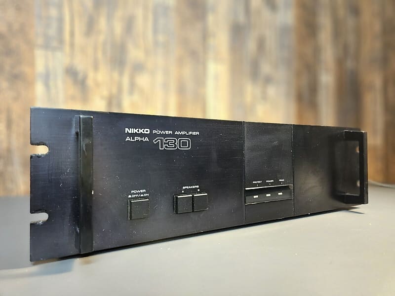 Nikko outlet Alpha 130 Power Amp