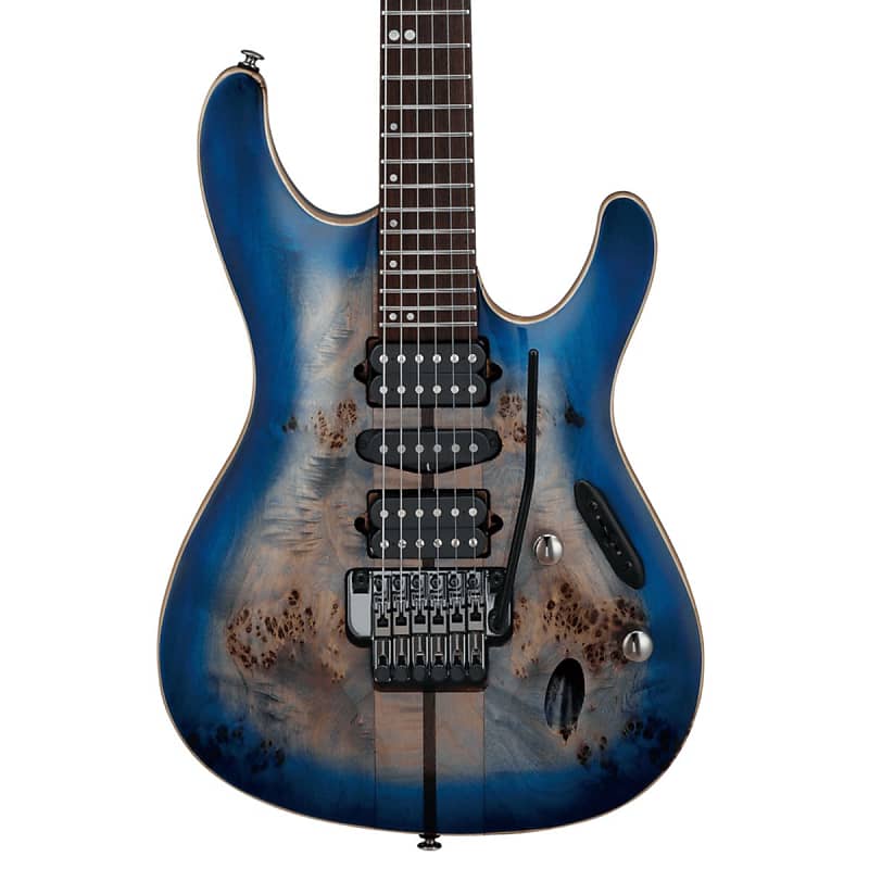 Ibanez S1070PBZ-CLB Electric Guitar; Celurean Blue Burst | Reverb UK