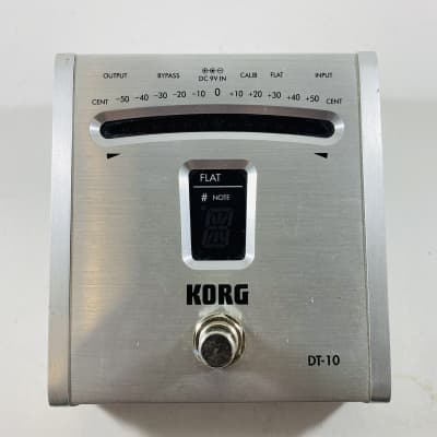Korg DT-10 Chromatic Pedal Tuner *Sustainably Shipped* | Reverb