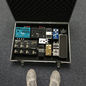 Pedaltrain PT-2 with hard case and Voodoo Lab PP2+ image 1