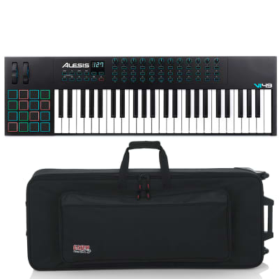 Alesis Vi49 Advanced 49-Key USB / MIDI Keyboard Controller w/ Soft Case