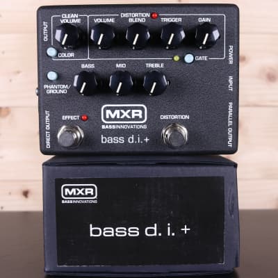 MXR M80 Bass DI + w/ Distortion - Bass Guitar Effect Pedal image 1