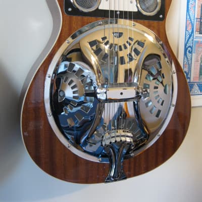 Regal RD-30M  Studio Series Resophonic Custom Mahogany Spider-Cone Acoustic Blues Resonator Guitar. image 1