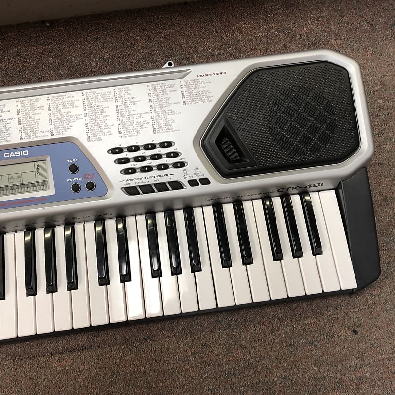 CASIO 電子ピアノ/キーボード CTK-481 100ソング CASIO 電子ピアノ/キーボード CTK-481 100ソング - メルカリ