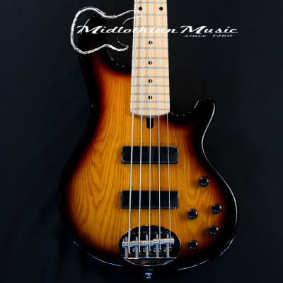 Lakland Skyline 55-01M - 5-String Bass Guitar - 3-Tone Sunburst Gloss Finish (220110950) image 2