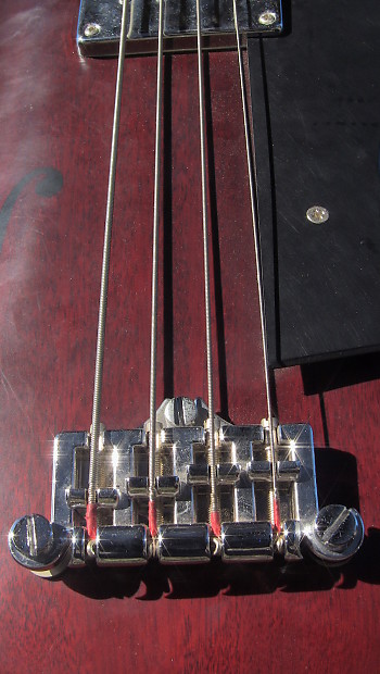 Epiphone EB-1 Violin Fretless Bass 2000 Mahogany Brown | Reverb