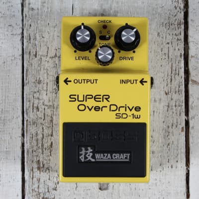 Boss SD-1W Super Overdrive Waza Craft | Reverb