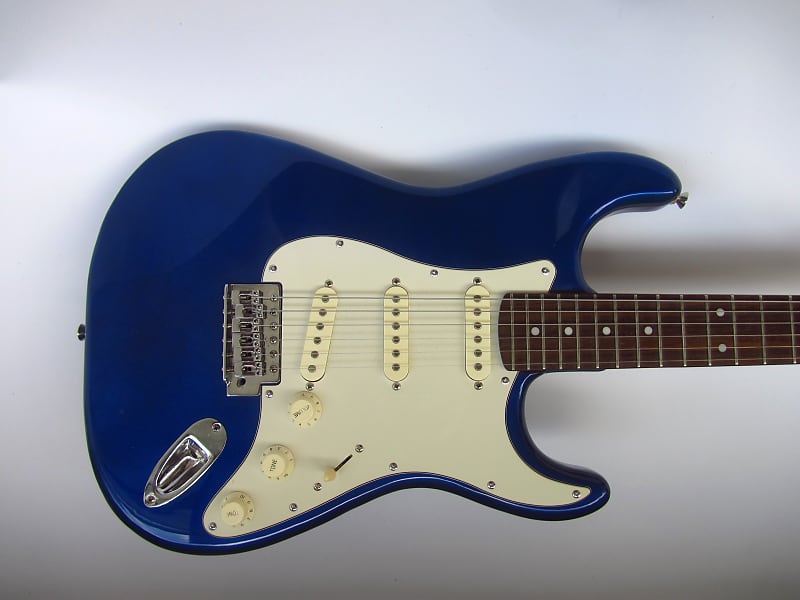 Tony Smith Stratocaster 1990 Navy sparkle | Reverb