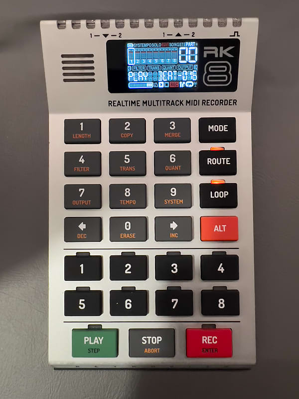 Retrokits RK008 Real Time Multitrack MIDI Recorder 2023 Reverb