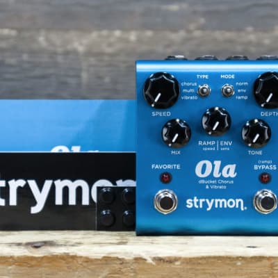 Strymon Ola dBucket Chorus & Vibrato Pedal | Reverb Canada Strymon Ola dBucket Chorus & Vibrato Pedal | Reverb Canada