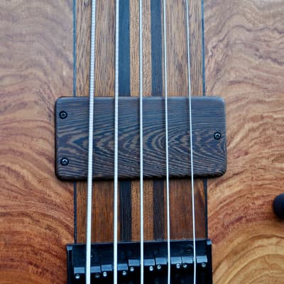 Manton Customs Ascendant 5 String Bass - African Rosewood, Nordstrand Sting Ray Pickup image 9