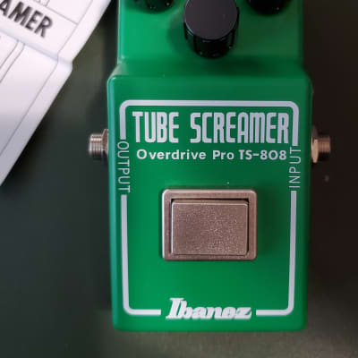 Ibanez TS808 Tube Screamer 35th Anniversary Overdrive Pedal | Reverb