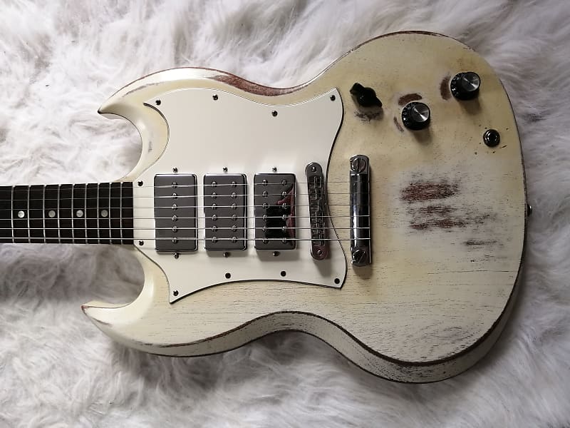 Gibson SG Special Faded 3 - Worn White | Reverb Gibson SG Special Faded 3 - Worn White | Reverb