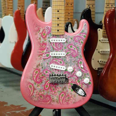 Fender   Mij Paisley Stratocaster Pink Cij for sale