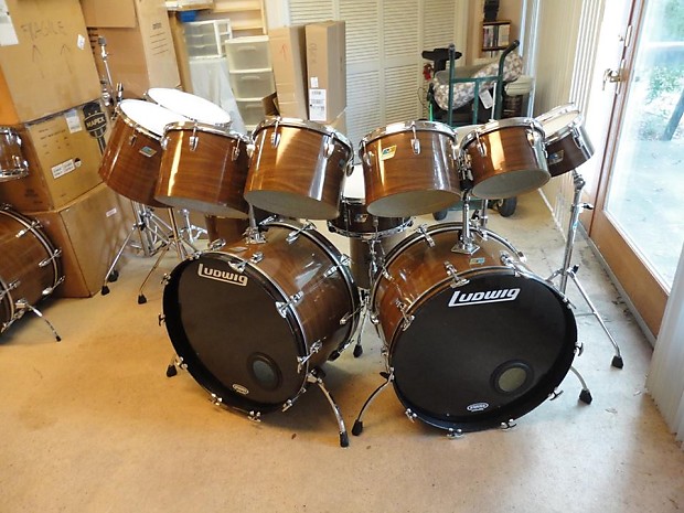 Ludwig Octa Plus Vintage 1973 1976 Walnut Cortex Reverb