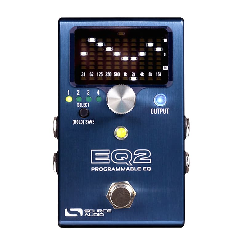 Source Audio One Series EQ2 Programmable Equalizer Effects Pedal image 1