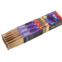 On-Stage 5A Hickory Drum Sticks 12 Pack