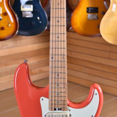 Schecter Traditional Route 66 Santa Fe HSS Sunset Red image 7
