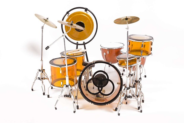 Kids Drum Set Axe Heaven Zep Tribute Miniature Drum Set Replica