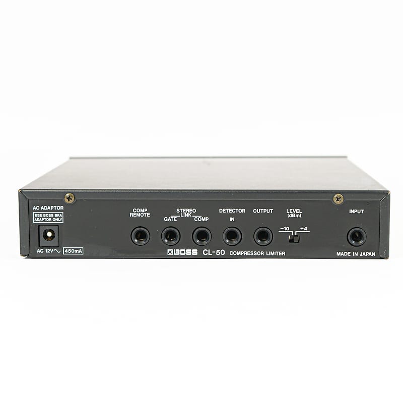Boss CL-50 Pro Compressor Limiter Micro Rack with Power Supply