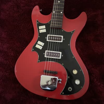 c.1968- Truetone/Kay/Valco  K-300 Vintage Guitar “Red” for sale