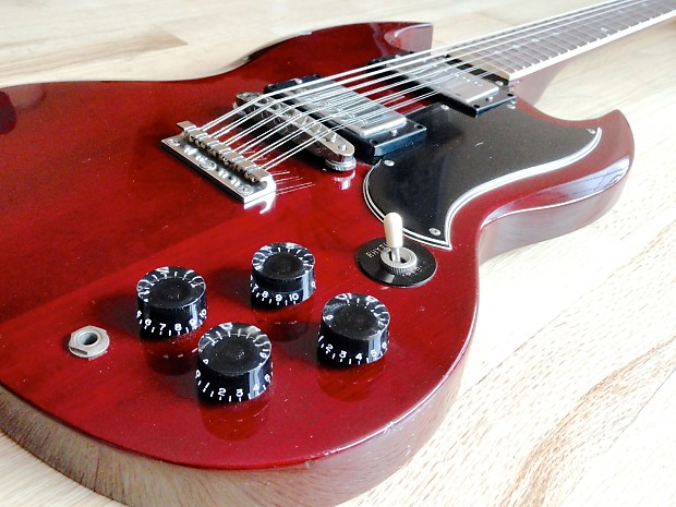 1970s Fernandes SG Lawsuit 12 String Vintage Electric Guitar