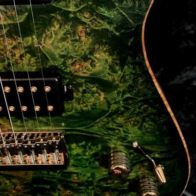 Grainger Guitars  Apollo 7 String, Lizard Green Seven String image 8