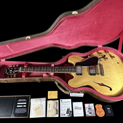 2023 Gibson ES-335 Custom Shop '59 Historic ES335 Reissue VOS ~ Vintage Natural image 12