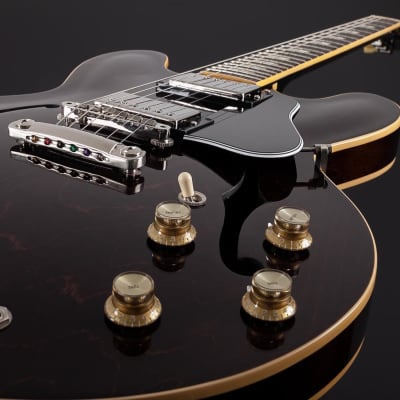 Gibson Custom Shop ES-335 ’70s Ltd. Edition Walnut 2017 Walnut Stain -plek optimized image 8