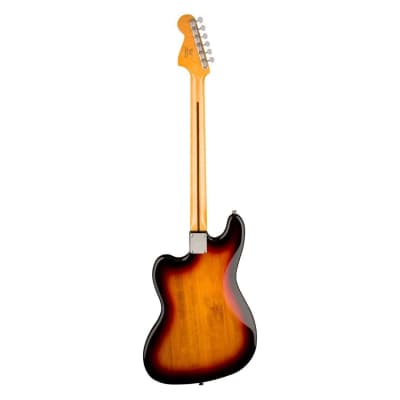 Squier Classic Vibe Bass VI 6-String Right-Handed Electric Guitar with Maple Neck and Indian Laurel Fingerboard (3-Color Sunburst) image 2