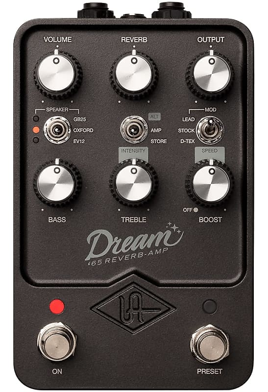 【ほぼ新品】UAFX Dream’65 Reverb Amplifier Universal Audio Dream '65 Reverb Amplifier | Reverb