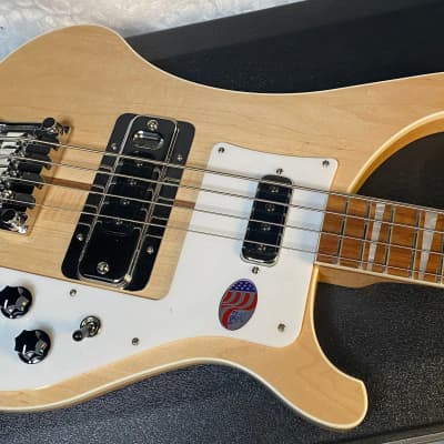 NEW ! Rickenbacker 4003 Bass Maple Glo MG - Authorized Dealer - 9.45 lbs - Original Case - G05126 image 1