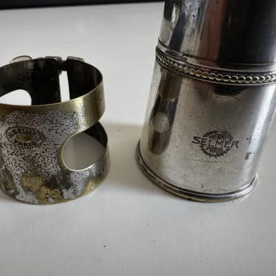 Selmer Baritone Saxophone Mouthpiece Standart 1927 Grenadille image 6