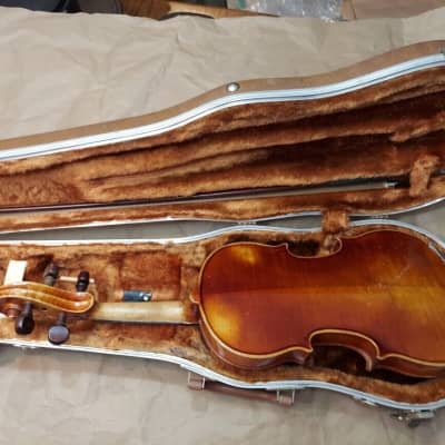 Vintage Erich R Pfretzschner 3/4 violin, Germany 1967, with Bow&Case, Good Cond image 5