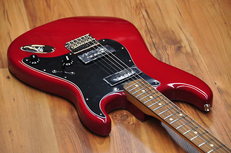 Fender Noventa Stratocaster Crimson Red Transparent | Reverb Canada