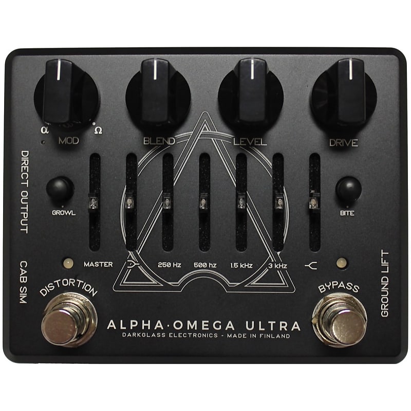 Darkglass Alpha Omega Ultra Bass Distortion Pedal - Limited