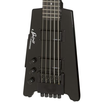 Steinberger Spirit XT-25 Standard - Left-Handed Headless 5-string Electric Bass Guitar - Black for sale