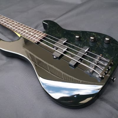 Charvel 1990's CHS4 4-String Electric Bass Black image 6