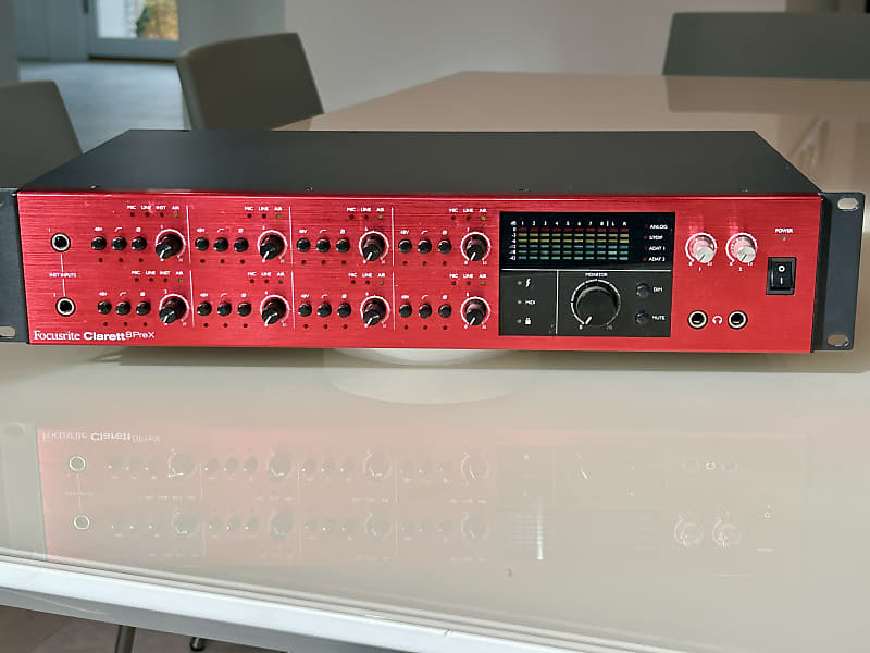 Focusrite Clarett 8Pre X Thunderbolt Audio Interface | Reverb