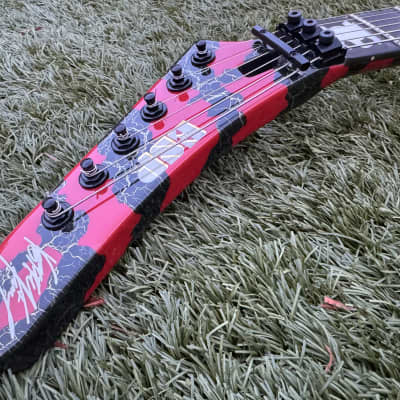 ESP KKV-380 red crackle Kerry King V 1997 - Red Crackle image 14