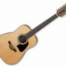 Ibanez AW8012NT Artwood 12 String Acoustic Guitar - Natural High Gloss