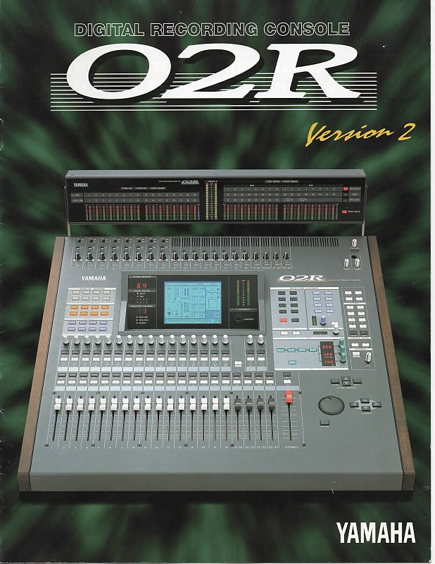 Yamaha 02R, Digital Recording Console, catalog Reverb