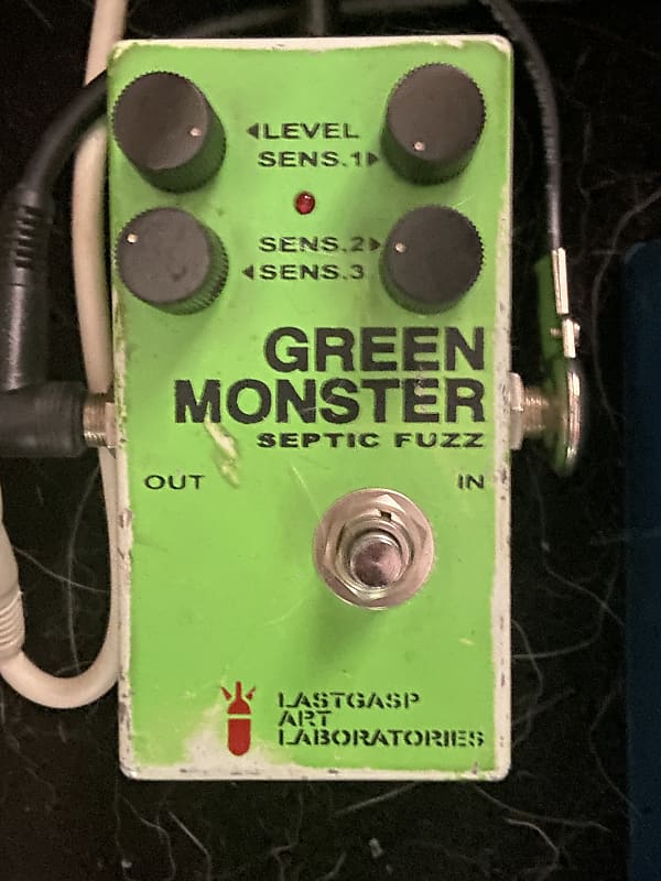 Lastgasp Art Laboratories Green Monster Septic Fuzz Green | Reverb