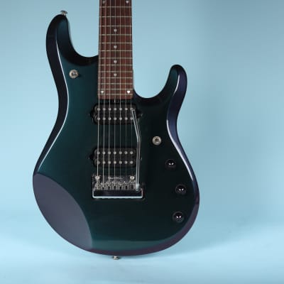 Ernie Ball Music Man JP7 John Petrucci Signature Mystic Dream Electric Guitar for sale