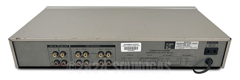 Sony MX-555 Microphone Echo Mixer | Reverb