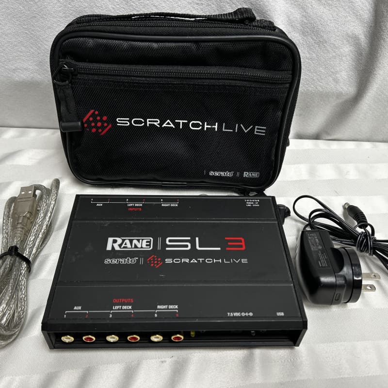 Rane SL3 Serato Scratch Live Professional DJ USB Audio Interface w 