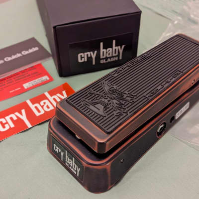 Reverb.com listing, price, conditions, and images for dunlop-slash-cry-baby-classic-wah-wah-sc95