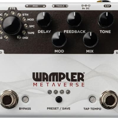 Reverb.com listing, price, conditions, and images for wampler-metaverse-delay-pedal