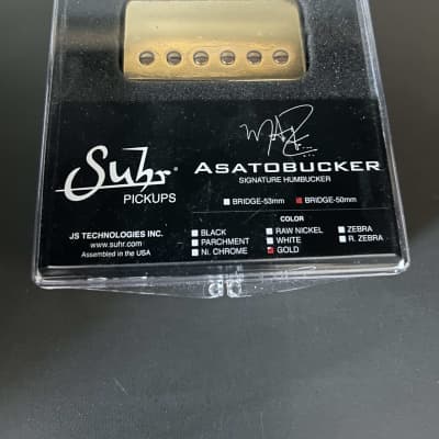 GOLD Suhr Doug Aldrich bridge pickup 50mm GOLD | Reverb